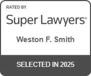 Rated By Super Lawyers | Weston F. Smith | Selected In 2025